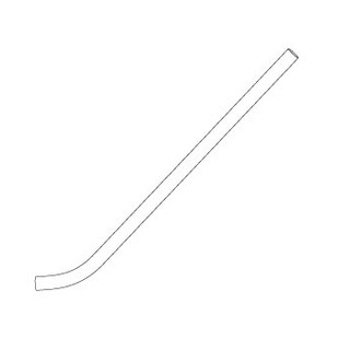 Pata curva de 28" (3) para máquina de béisbol/softbol Combo/Fútbol Americano/Field General